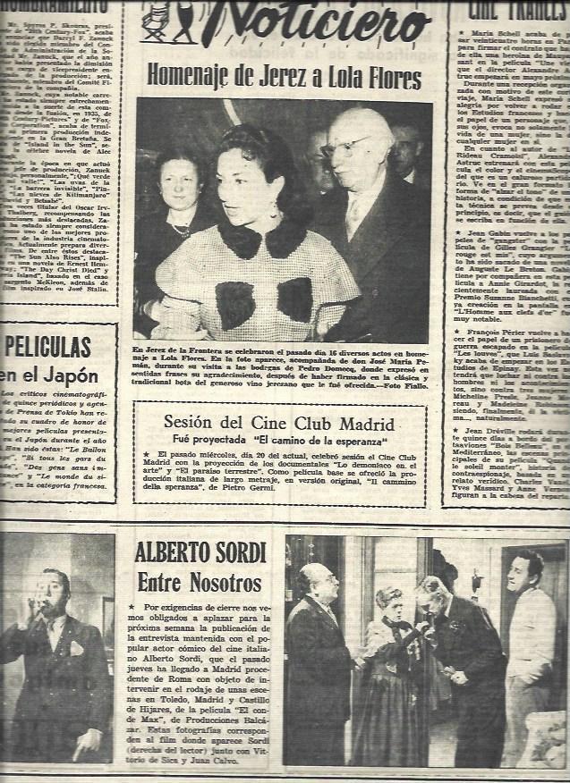 LAMINA 32973: Homenaje de Jerez a Lola Flores