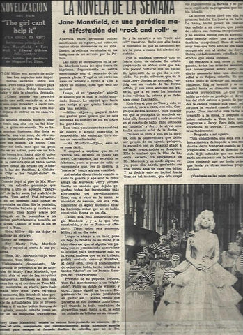 LAMINA 32992: Jane Mansfield en La chica es asi