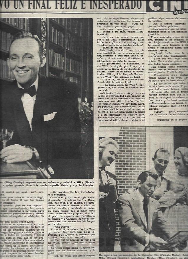 LAMINA 33014: Protagonistas de Alta Sociedad con Grace Kelly
