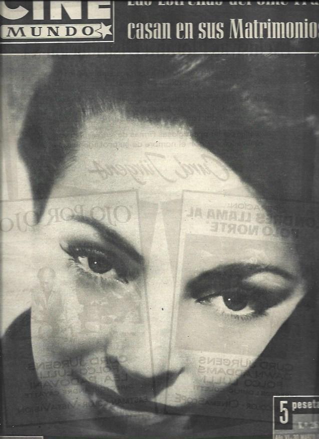 LAMINA 33017: Portada con foto de Carmen Sevilla