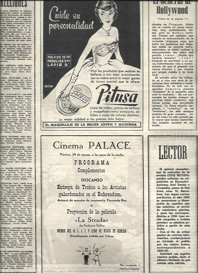 LAMINA 33026: Publicidad de maquillaje Pitusa