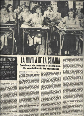 LAMINA 32959: La novela de la semana. Las Colegialas