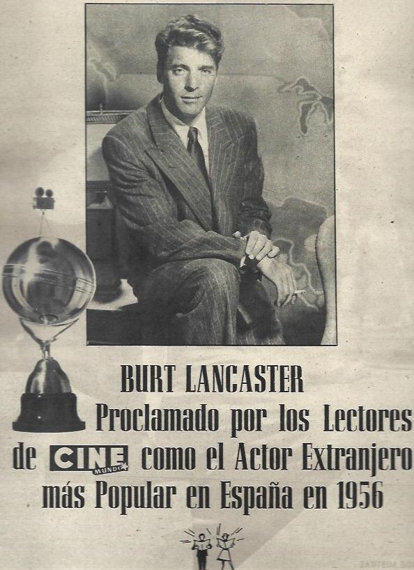 LAMINA 32995: Burt Lancaster