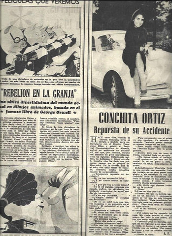 LAMINA 32957: Rebelion en la granja y Conchita Ortiz