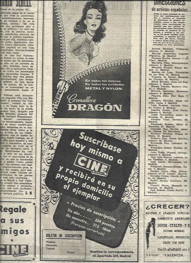 LAMINA 32907: Cremallera Dragon, publicidad