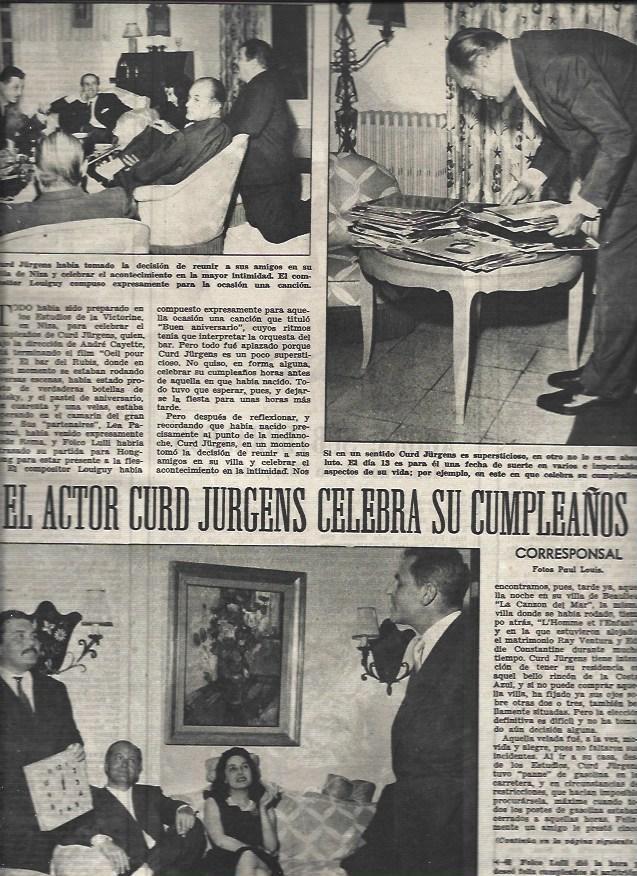 LAMINA 32890: Cumpleaños de Cird Jurgens