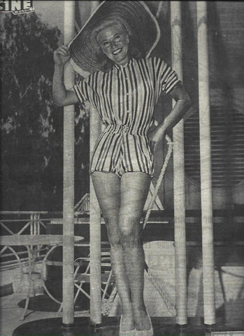 LAMINA 32920: Ginger Rogers en contraportada
