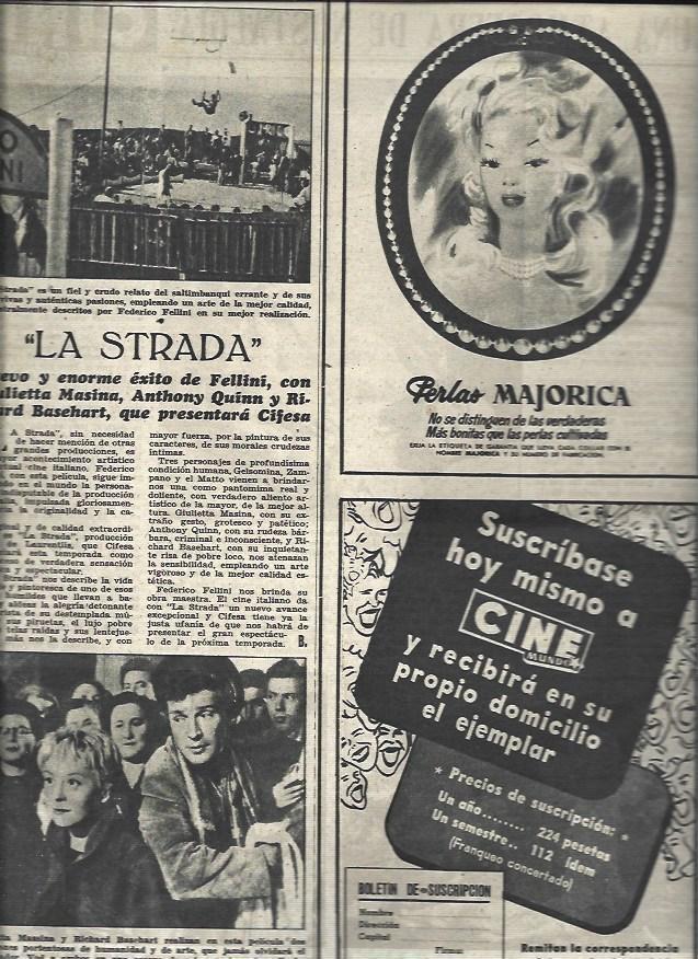 LAMINA 32895: Escenas de La Strada de Fellini