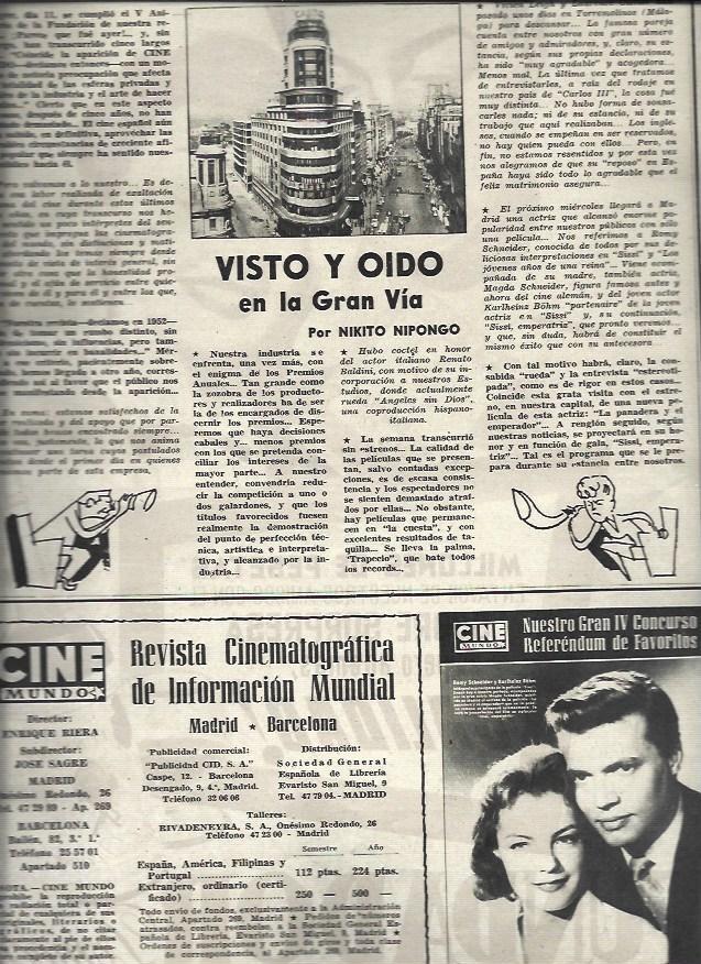LAMINA 32899: Visto y oido en la Gran Via, seccion de Nikito Nipongo