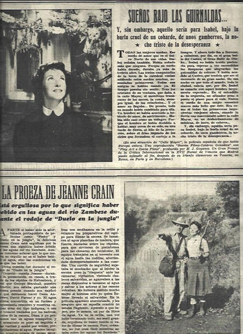 LAMINA 32902: Escena de Calle Mayor y Duelo en la jungla