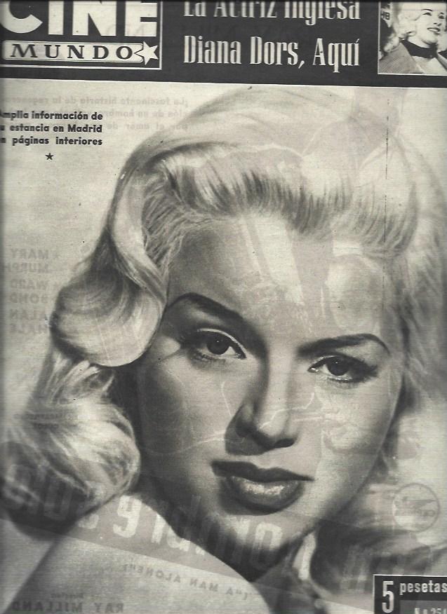 LAMINA 32921: Diana Dors en portada