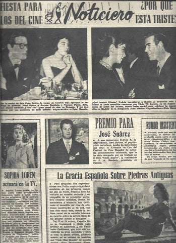 LAMINA 32945: Aurora Bautista y Vicente Parra