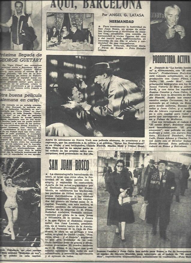 LAMINA 32947: Seccion Aquí Barcelona, por Angel G. Latasa