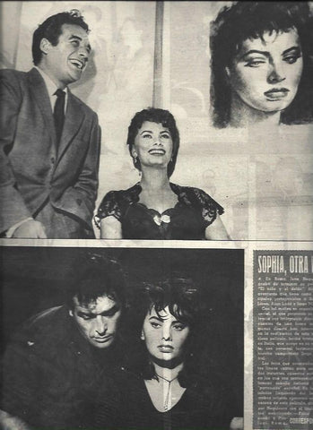 LAMINA 32954: Sofia Loren en El niño y el delfin