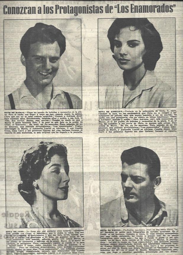 LAMINA 32940: Protagonistas de Los Enamorados