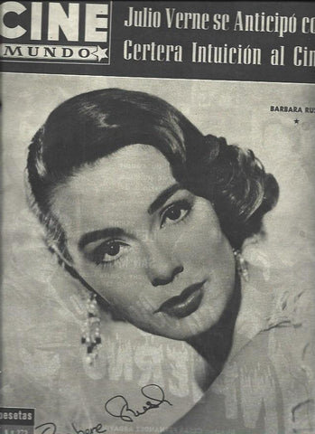LAMINA 33120: Portada con Barbara Rush