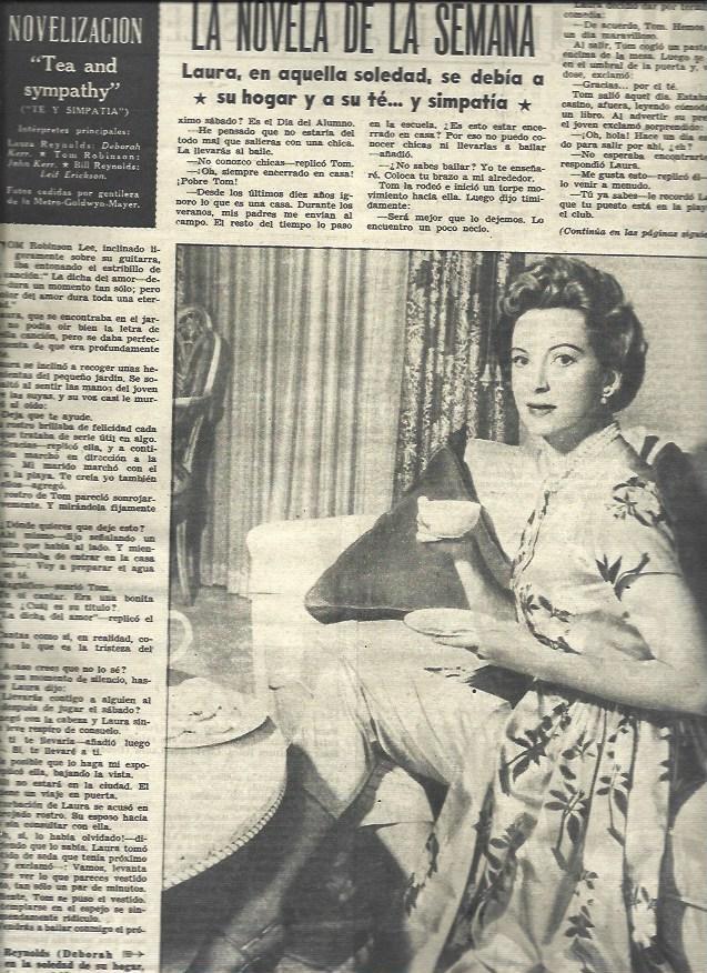 LAMINA 33116: Deborah Kerr en Te y Simpatia
