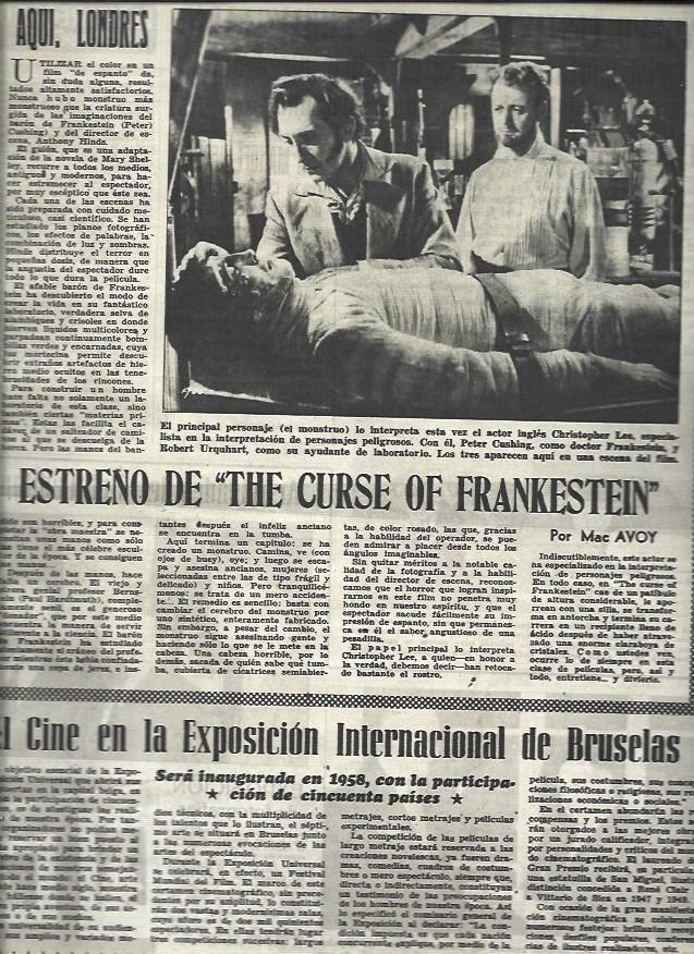 LAMINA 33112: Escena de The Curse of Frankestein