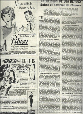LAMINA 33136: Publicidad de Pitusa y Sveltor