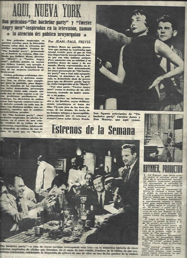 LAMINA 33101: Escenas de The Bachelor Boys y Twelve Angry Men