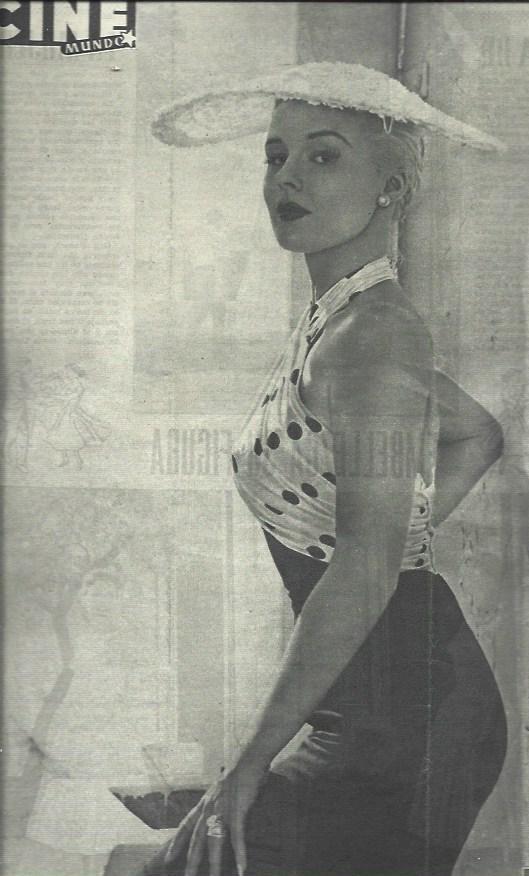 LAMINA 33151: Elaine Steward en contraportada