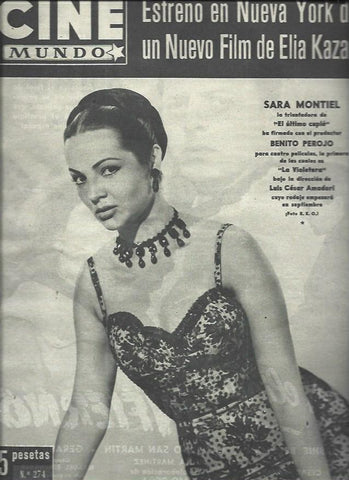 LAMINA 33141: Sara Montiel
