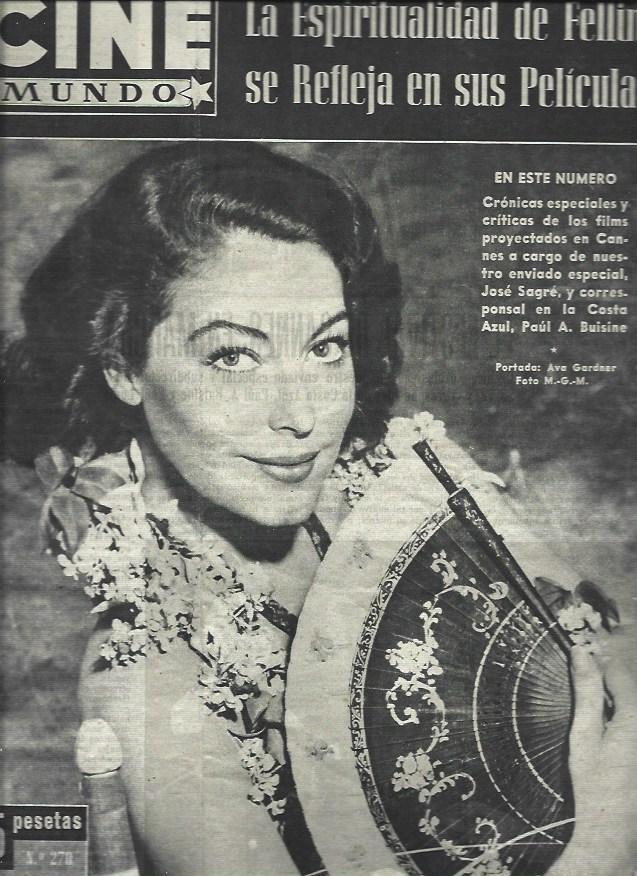 LAMINA 33098: Ava Gardner en portada