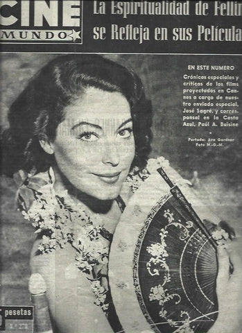 LAMINA 33098: Ava Gardner en portada