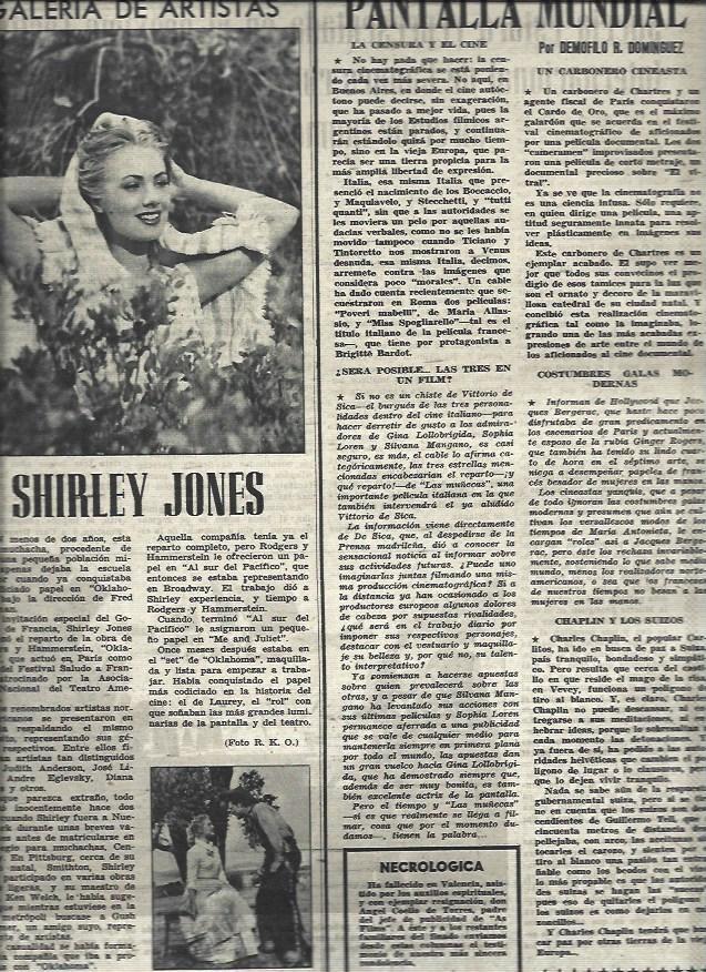 LAMINA 33055: Shirley Jones