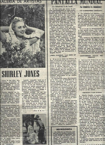 LAMINA 33055: Shirley Jones