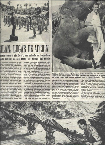 LAMINA 33032: William Holden en Ceilan o Sri Lanka