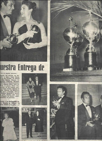 LAMINA 33033: Gala de los Trofeos de Honor Cinemundo