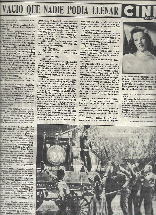 LAMINA 33084: Katherine Hepburn como Lizzie