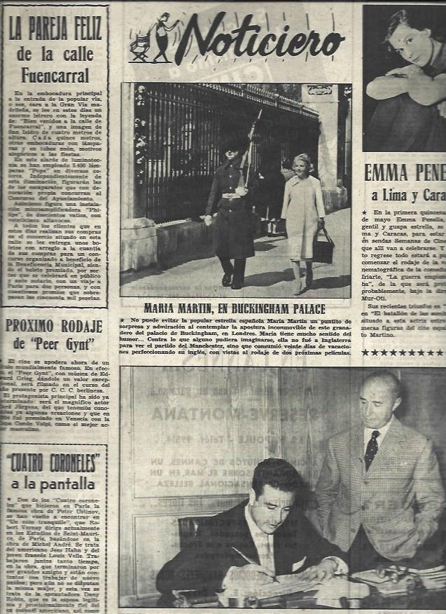 LAMINA 33085: Maria Martin en Buckingham Palce