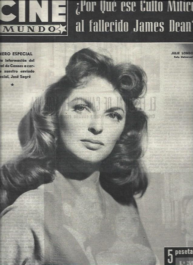 LAMINA 33087: Julie London en portada