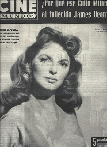 LAMINA 33087: Julie London en portada