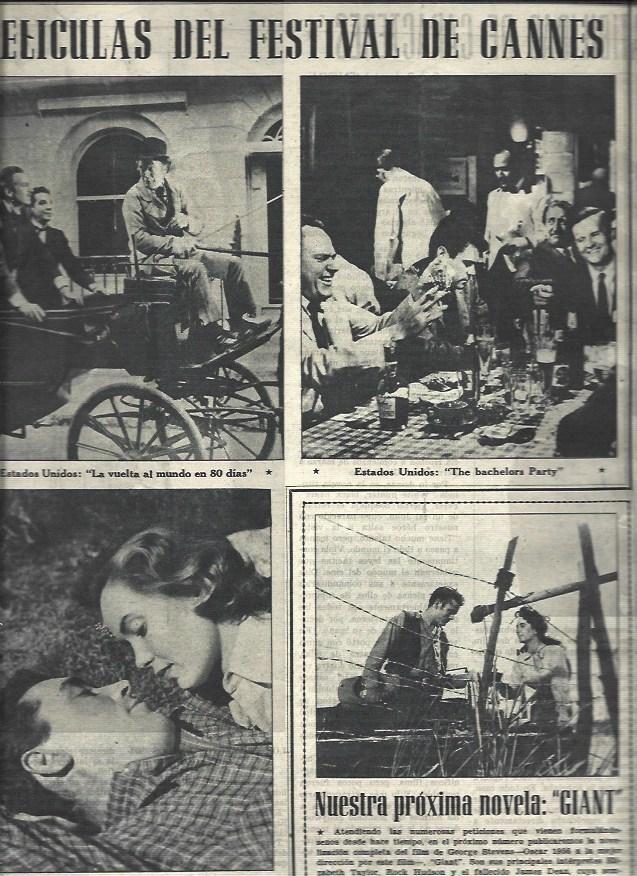 LAMINA 33090: Peliculas del Festival de Cannes 1957