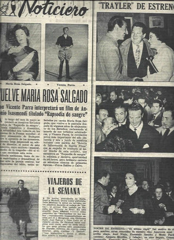 LAMINA 33096: Maria Rosa Salgado y Vicente Parra