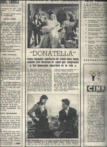 LAMINA 33091: Escenas de Donatella