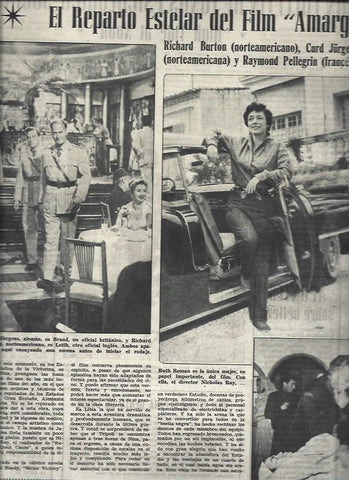 LAMINA 33066: Ruth Roman y escena de Amarga Victoria