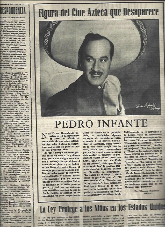LAMINA 33068: Pedro Infante