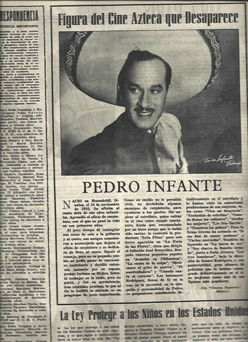 LAMINA 33068: Pedro Infante