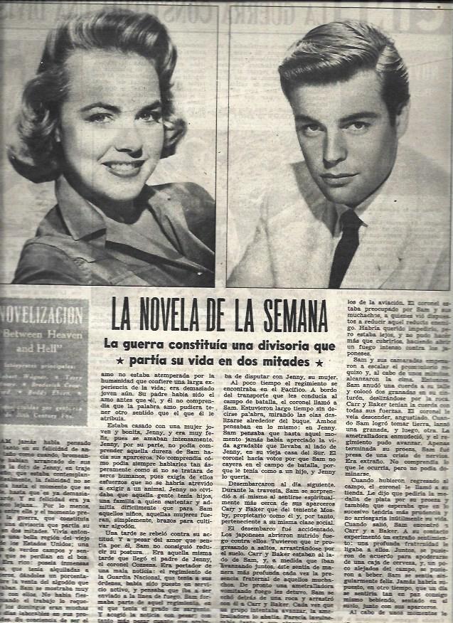LAMINA 32885: Robert Wagner y Terry Moore