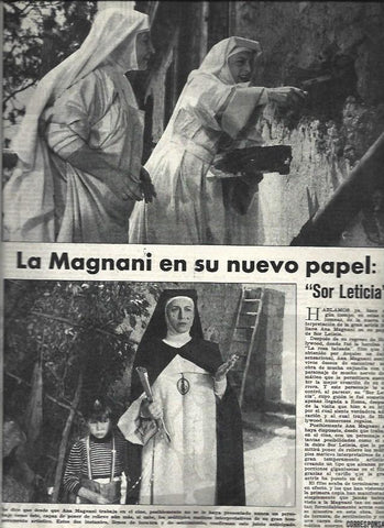 LAMINA 32677: Ana Magnani como Sor Leticia
