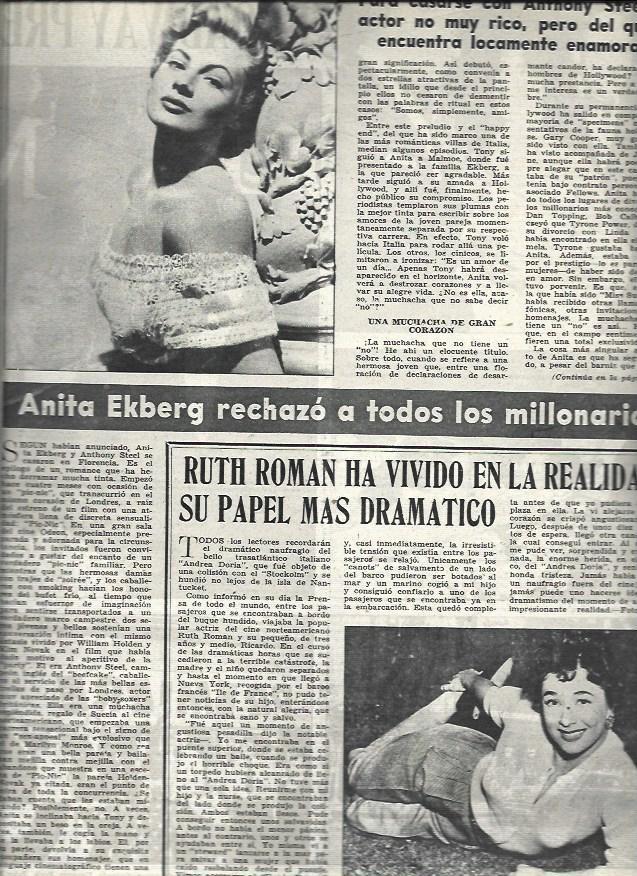 LAMINA 32678: Anita Ekberg y Ruth Roman