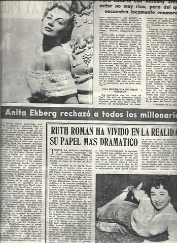 LAMINA 32678: Anita Ekberg y Ruth Roman