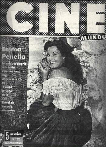 LAMINA 32685: Emma Penella en portada