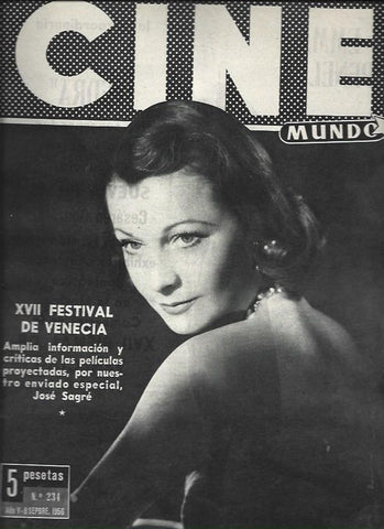 LAMINA 32707: Vivien Leigh en portada