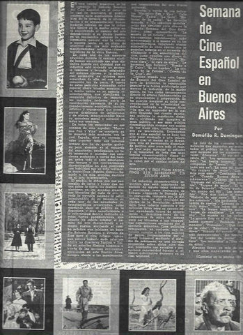 LAMINA 32730: Semana del cine español en Buenos Aires