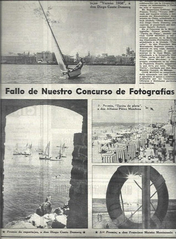LAMINA 32738: Fotos premiadas del Concurso Verano 1956